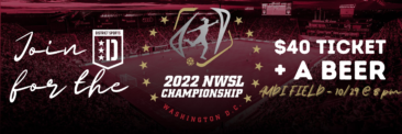 NWSL Championship Ticket + Beer