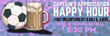 Captain’s Appreciation Happy hour